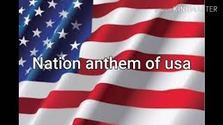 Nationl anthem of usa