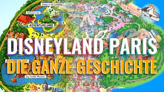 Disneyland Paris die komplette Geschichte: Zeitreise von den Anfängen bis heute [DE | Untertitel]