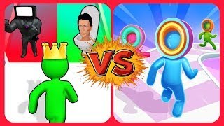 Giant Rush 3D Vs Layer Man 3D All Newax  Levels Game Mobile Walkthrough iOS, Android Gameplay Update