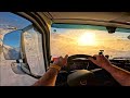 Coming back from the end of the world 4K60 POV Truck Driving Norway Volvo FH Trip to Hammerfest 5/6