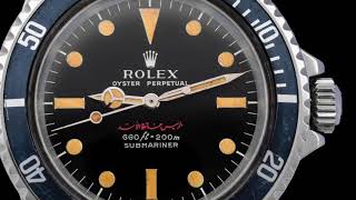 Rolex Submariner 5513 Syrian logo