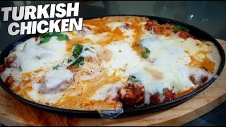 Turkish chicken recipe|Turkish style chicken recipe|Creamy chicken easy recipe |by food with shimmi