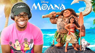 Watching Disneys *MOANA* For The FIRST TIME And Loving EVERYTHING About It...