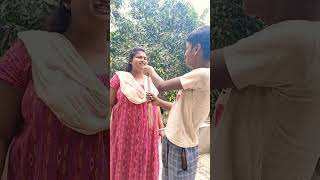 আপনি আমাকে মেরে নিন।apni ama k marenin.#short#shortviral#rajib\u0026mamonvlog