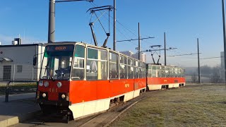 Konstal skład 105Na #684+688 - MPK w Częstochowie - linia 1 (cz.1)