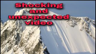 Shocking Video Shows Skier Miraculously Survive 1,600 Foot Fall