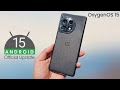 OnePlus 11R Android 15 OxygenOS 15 Update