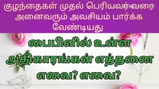 பரிசுத்த வேதாகமத்தில் உள்ள 66 அதிகாரங்கள் அவற்றின் உண்மைகளும் நன்மைகளும்