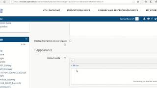 Creating a lesson module in Moodle