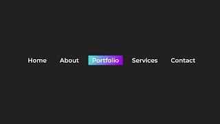 Pure CSS Menu Hover Animation | CSS Animation Tutorial