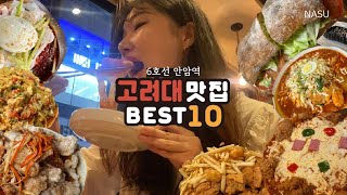 Must-Try Top10 Places recommended by KU students to eat, quantity and value are the top at near Anam