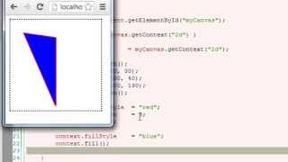 Canvas Lines and Paths: HTML5