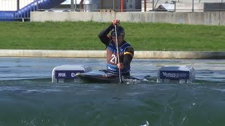 Timo Trummer Germany Final / 2023 ICF Canoe-Kayak Slalom World Cup Vaires Sur Marne Paris France