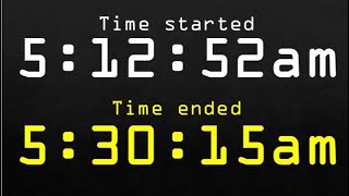 Computing Elapsed Time (in minutes and seconds)