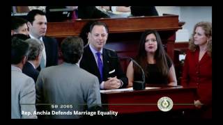 Rep. Rafael Anchía Support of LGBT Legislation