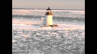 Straordinarie immagini da Nantucket (USA), dove l'oceano Atlantico si congela