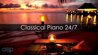 Classical Piano Music 24/7 - Mozart, Beethoven, Chopin, Bach, Grieg, Satie, Liszt, Schumann
