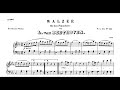 Beethoven - Waltz Woo 84 in E flat major (Cascioli)