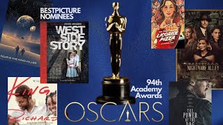 Oscar nominations 2022| 94th Academy Awards Nominees | Oscar 2022 Nominations - Best Picture #Oscars