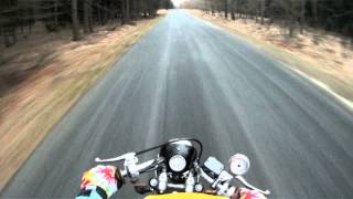 GO PRO FOOTAGE - Skyteam Gorilla 140cc wheelie