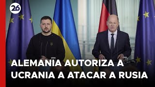 Alemania autoriza finalmente a Ucrania a usar sus armas contra territorio ruso