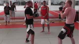 Jonathan VS Fabio combat MMA part 3