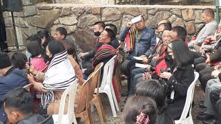 folk song of Angamis during Sekrenyi fest at Angami Ki, Kisama.