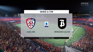 FIFA 22 | Cagliari vs Bergamo Calcio - Serie A Tim | Gameplay