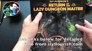 Return of the Lazy Dungeon Master (and the solo GM)