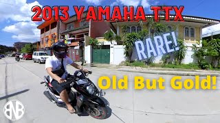 OLD But GOLD! 2013 Yamaha TTX Review | Stock THAI-LOOK! | Rare Scooter in the PH