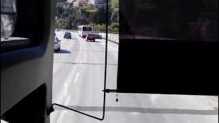 [HD] (Mitsubishi) Temsa Safir - Coach Ride through Izmir, Turkey (Cabview) Part 2/2