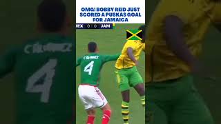 😱BOBBY REID SCORES A PUSKAS GOAL FOR JAMAICA VS MEXICO #concacafnationsleague #reggaeboyz #jamaica