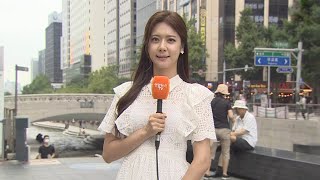 [날씨] 휴일 무더운 날씨…낮부터 요란한 소나기 / 연합뉴스TV (YonhapnewsTV)