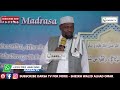 dunia iko mwisho watu wanashangilia msiba wa mwanachuoni mimi nimeumia sheikh walid alhad omar