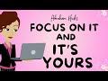 Focus on it and IT'S YOURS  - Abraham Hicks 2024 new🙏Law of attraction