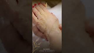 Luxury Body Scrub Experience | Luxury Arab Spa 🌟 #wellness #serenity #spaday #luxuryspa #relaxation