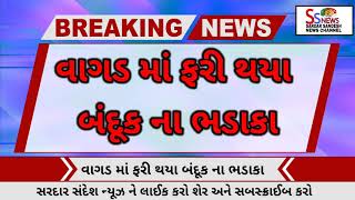 વાગડ માં ફરીથયા  બંદૂક ના ભડાકા...