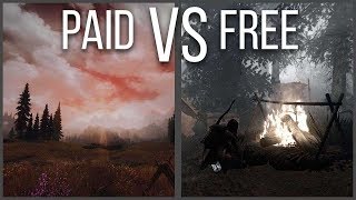 Skyrim Survival - Paid vs Free - Creation Club