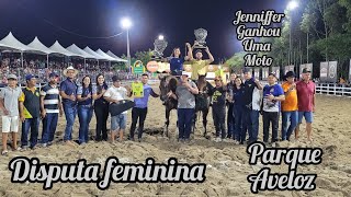 DISPUTA FEMININA NO PARQUE AVELOZ |JENNIFER CAMPEÃO GANHOU UM MOTO 2024