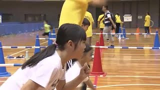 親子で運動楽しむ　わんぱくスポーツフェア　４年ぶりの大規模開催