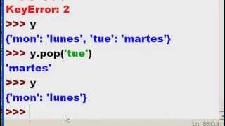 Python Dictionary Pop function