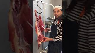 мастер класс по разделка лопатки, окорока баранины, حلال  halal  экологическое cutting beef