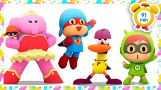 🦹 POCOYO in ENGLISH - The Best Superheroes [91 min] | Full Episodes | VIDEOS and CARTOONS for KIDS