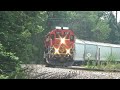 cpkc 260 followed by 253 and tech train meeting bn clinton july 15 2024