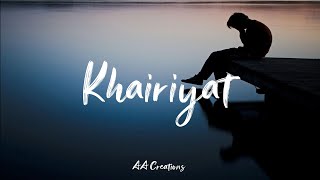 Khairiyat Pucho WhatsApp Status | Chhichhore | Arijit Singh Song | Khairiyat Pucho Lyrics