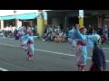 「上町よさこい鳴子連」第15回よさこい東海道2011 本祭