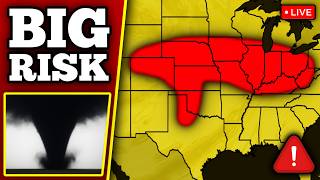 Breaking Tornado Threat Coverage Strong Tornadoes Possible With Live Storm Chasers
