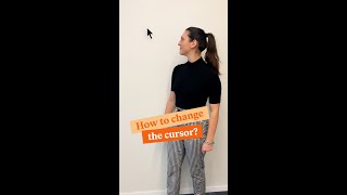 How to Change the Cursor Set in Elemenor #shorts