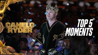 Canelo's Homecoming Ringwalk 🤩 | Top 5 Moments From the Canelo vs. Ryder