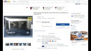NEW Insta360 EVO VR180 dual 360 sphere camera on ebay